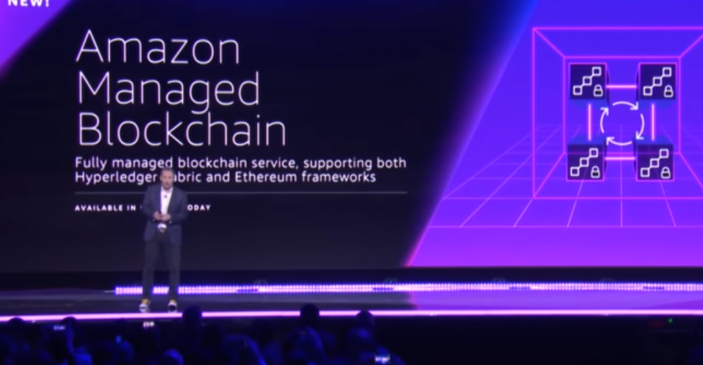 以太坊区块链可从Amazon Managed Blockchain获得