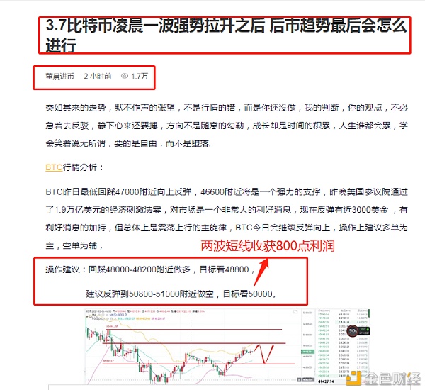 今日给出的比特币空单构造两单收获800点利润恭喜跟上的币友小赚一波