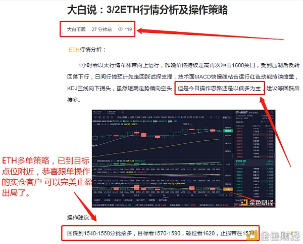 分明说：3/2ETH多单战略完美获利27个点跟上哄骗盈利很简单