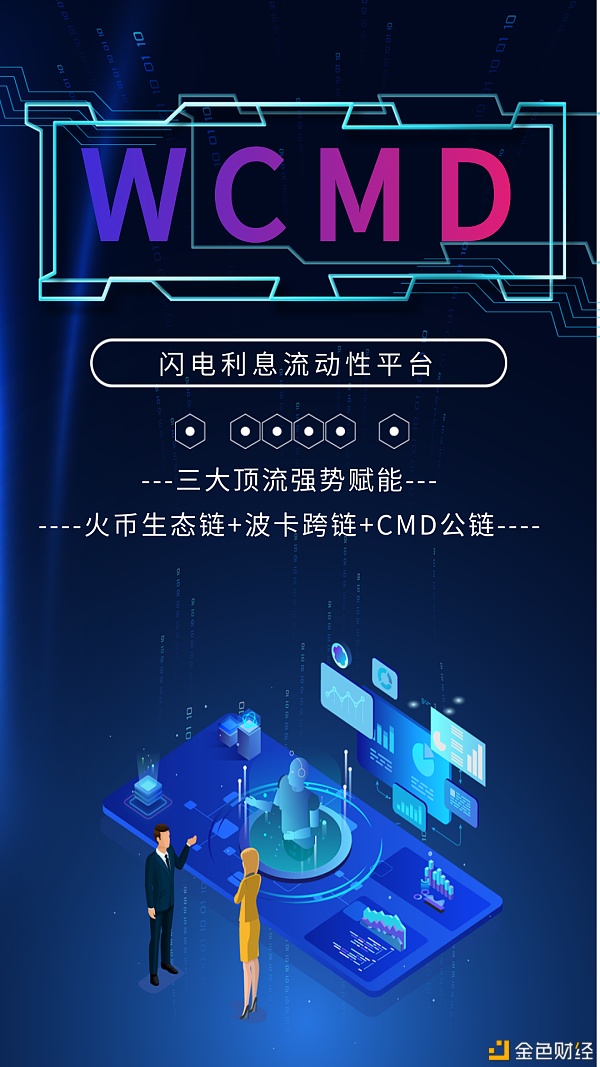 再获融资分布式存储公链CMD将用200万美元融资研发WCMD