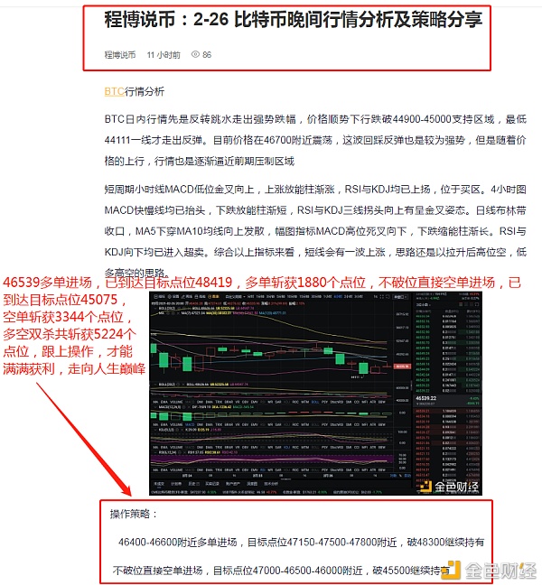 程博说币：2/27比特币多空构造斩获5224个点位方式只要对翻倍只在时间上