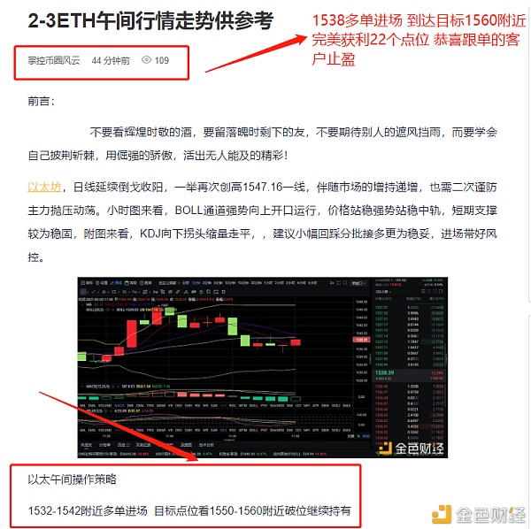 2-3午间多单构造精准抓住22个点位恭喜实仓客户止盈离场