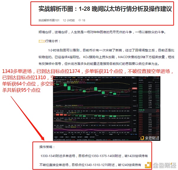 实战剖析币圈：1-29以太坊多空构造完美获利95个点位从不玩虚的只用实力说话