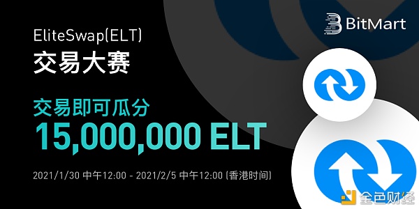 BitMartELT买卖大赛—买卖即可瓜分15,000,000ELT