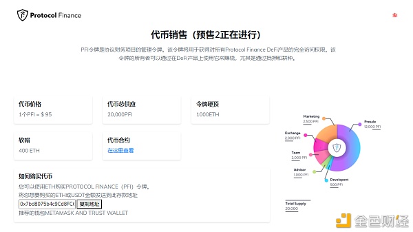 DeFi项目PFI预售进入倒计时28日上线买卖所