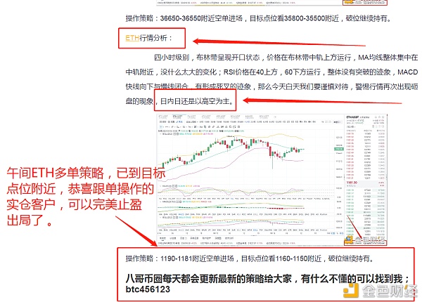 八哥币圈：1/16BTC空单获利980个点ETH空单获利28个点实力等你来体验