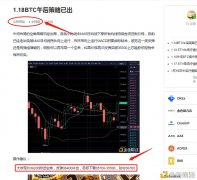 1.18BTC止盈提醒行情精准预判斩获空单600个点位阁下