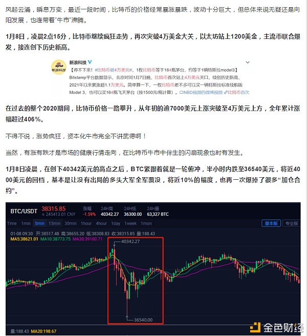 重磅丨比特币再破40000美金这轮“牛市”你踩空了吗？