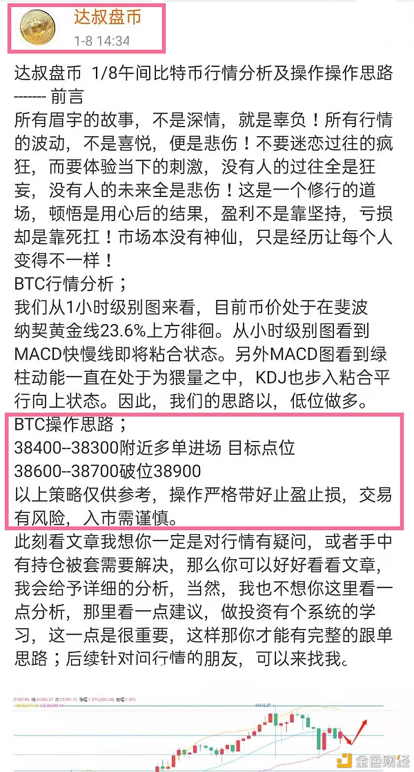 达叔盘币1/7BTC午间精准预判完美获利570点顺势哄骗收获满满