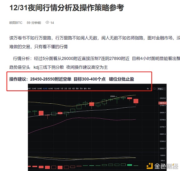 12/31夜间比特币空单已到达目的斩获400刀