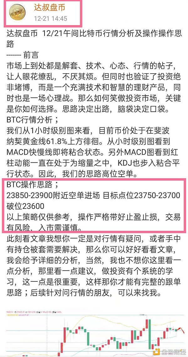 达叔盘币12/21比特币跟从主力顺势哄骗获利300点跟上就收获