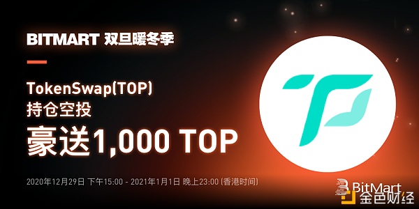 [BitMart双旦暖冬季]TOP持仓送空投豪送1,000TOP