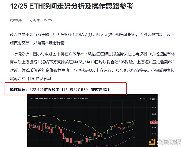 乾坤说币12/25晚间战略斩获700刀