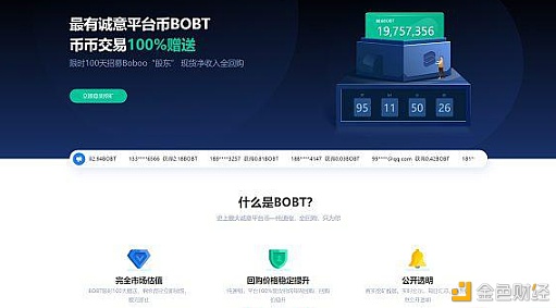 高危丨BOBOO波网买卖所屡作恶上线全是气氛币