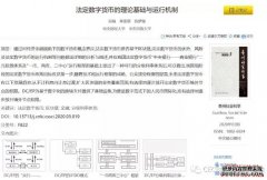 CECBC区块链副主任吴桐在CSSCI颁发法定命字钱币论