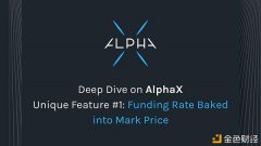 深入相识AlphaX奇特成果#1：标志价值内置资金费率